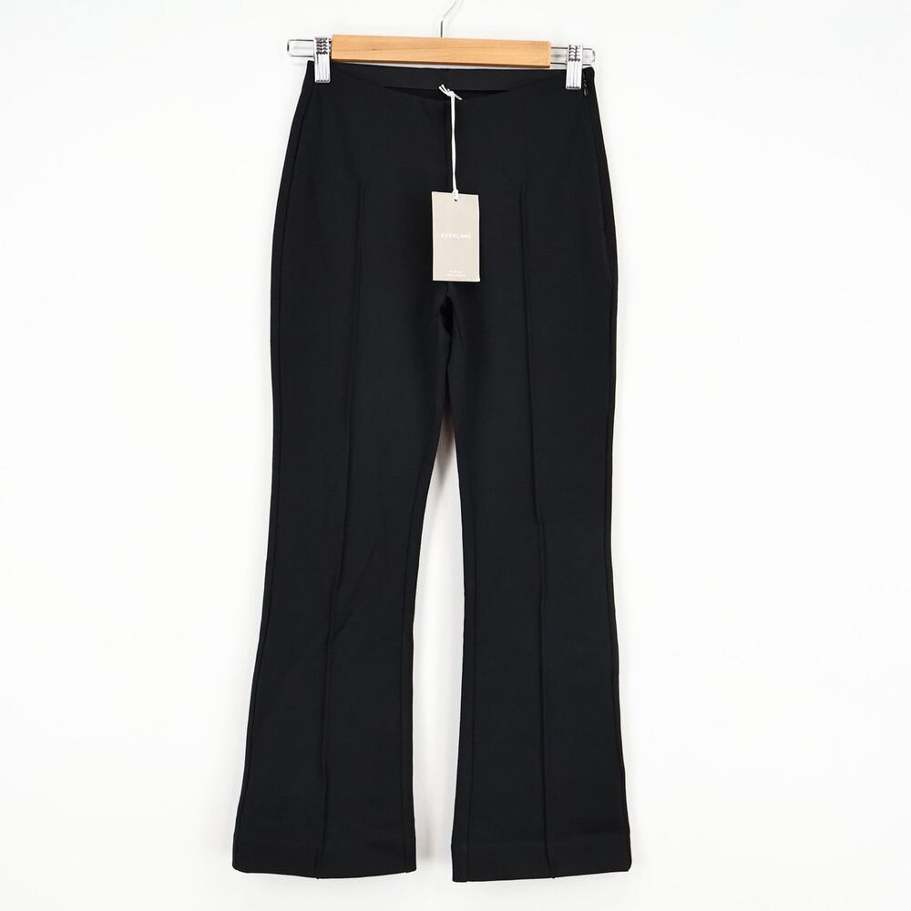 Everlane The Dream Kick Flare Pant Black XS NWT